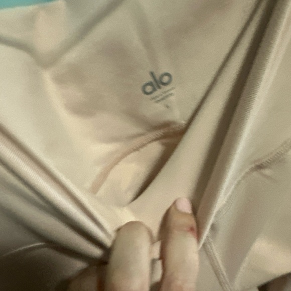 ALO Yoga light pink Leggings - Picture 3 of 6